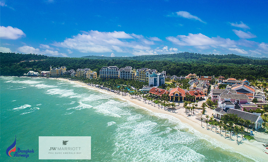 ไข่มุกเวียดนามใต้ ” JW Marriott Phu Quoc Emerald Bay Resort & Spa “